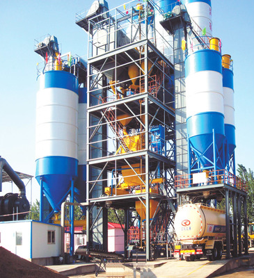 陕西西安鸿腾建材年产30万吨干混砂浆搅拌站 助力西安建材产业升级